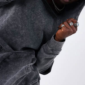 Sudadera con Capucha 2 en 1, Estilo Elegante, Invierno, para Hombre, Logotipo Personalizado, Transpirable, con Bolsillo de Forro Polar, Manga Larga, 100% Algodón - Product Image 6