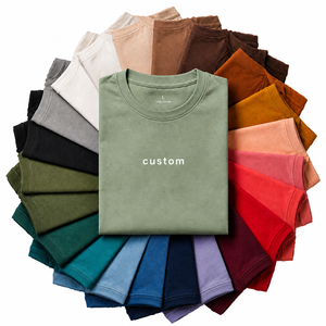 T-shirt pour homme de qualité supérieure 100% coton avec impression personnalisée de votre logo de marque, t-shirts d'été pour homme - Product Image 3