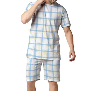 Ensemble chemise et short pour hommes en matériau durable de haute qualité, vente en gros, ensemble chemise et short pour hommes grandes tailles - Product Image 1