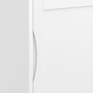 Harper <b>White</b> Low <b>Storage</b> <b>Cabinet</b> for Living Room - Product Image 6