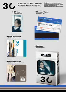 DAY6 SUNGJIN - [ 30 ] 1ER ÁLBUM COMPLETO (Versión PLATFORM) Álbum de K-Pop Más Vendido en Corea - Product Image 4