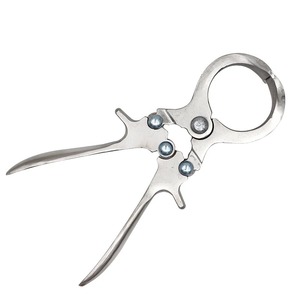 1 Pieza Herramienta de Castración de Ganado de Acero Inoxidable Sin Sangre para Cerdos y Ovejas, Pinza de Castración, Fórceps de Castración - Product Image 6