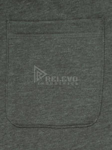 Pantalon évasé pour homme en coton biologique écoresponsable, personnalisable OEM, pantalon de survêtement ample en molleton à jambe large, avec logo de marque - Product Image 5