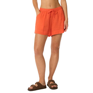 Short Deportivo para Mujer, Sólido, Deluxe, Cómodo, No Transparente, Alta Elasticidad, Estiramiento en Cuatro Direcciones, para Correr, Playa - Product Image 1