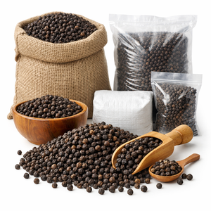 Pimienta Negra Entera de Primera Calidad, Secada al Sol, Especia Natural, Larga Vida Útil de 12 a 18 Meses, Lista para Exportación - Product Image 3