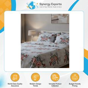 Bulk Quantity Available Premium Quality High Grade 4 Pcs Polyester Printed Bedsheet Set from India's Leading Manufacturer - Product Image 5