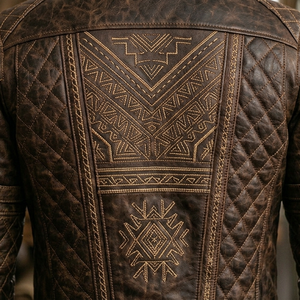 Veste en cuir véritable marron foncé décontractée de haute qualité pour hommes, avec logo personnalisé, design vierge, grandes tailles, vestes en cuir pour hommes - Product Image 4