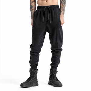 Leggings de compression pour hommes avec cordon de serrage à la taille, sous-vêtement technique de sport par sublimation - Product Image 6