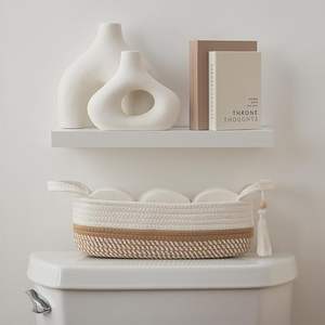 Nouvelle boîte de rangement multifonctionnelle en jute tressée écologique, panier rectangulaire moderne pour cadeaux et organisation de placards - Product Image 1