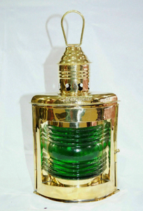 Portavelas de Metal Decorativo Hecho a Mano con Linterna de Latón y Cristal Verde para el Hogar, Hotel o Eventos - Product Image 4
