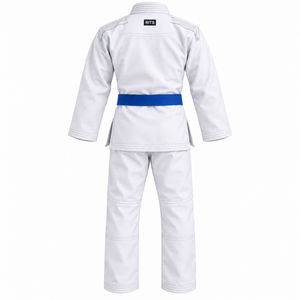 RITS Judo Uniform White Cotton <b>Kids</b> Boys Durable Martial Arts Wear Blue <b>Belt</b> Included White cotton judo uniform <b>Kids</b> martial art - Product Image 4