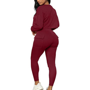 เสื้อกล้ามมีฮู้ดมีกระดุมลูกไม้ชุดเข้าชุดแนวไฮสตรีทแฟชั่นตามสั่ง - Product Image 3