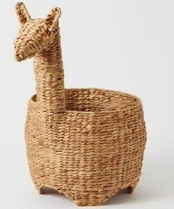 Nueva Cesta de Almacenamiento de Mimbre con Forma de Animal, Ecológica, Moderna, de Lujo, Multifuncional, Ahorra Espacio, Organizador de Juguetes, Estilo Bohemio para el Hogar - Product Image 5