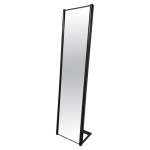 Espejo de Cuerpo Entero Estilo Moderno con Marco Metálico y Ruedas, Hecho a Mano y Ecológico para Uso Doméstico - Product Image 2