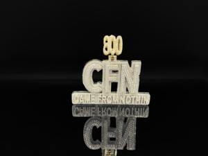 Colgante de aleación de Hip Hop cristiano con diamantes de imitación estilo urbano Royal Prestige - Product Image 2