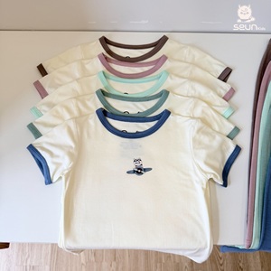 ชุดเสื้อผ้าเด็ก unisex ชุดลำลองเด็ก เนื้อผ้านุ่ม น้ำหนักเบา เหมาะสำหรับฤดูร้อน ราคาโรงงานเวียดนาม ชุดเสื้อผ้าเด็ก Ultra-S - Product Image 4
