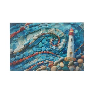 Meilleures ventes : Panneau mural 3D en métal gaufré avec impression UV pour la décoration de la maison et du salon, art mural, taille et forme personnalisables - Product Image 1