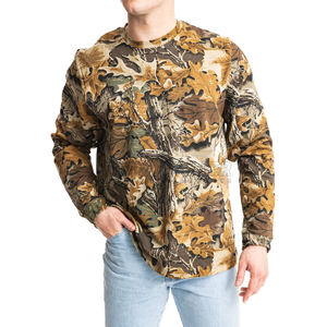 Chemise de chasse pour homme, légère, respirante, camouflage, pour la forêt, le camping, le safari et les activités naturelles - Product Image 1