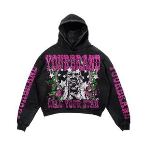 Sudaderas con Capucha Unisex Personalizadas, Bordadas e Impresas en DTG, de Felpa Gruesa de 550 GSM, con Servicio OEM - Product Image 1