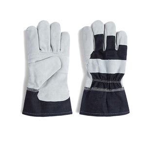 Gants de travail en cuir de vachette robustes, pour travaux industriels, construction, jardinage, gants durables pour hommes - Product Image 1