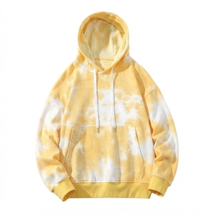 Sudadera con Capucha Personalizada Tie Dye Extra Grande, Unisex, de Felpa de Algodón Grueso - Product Image 1