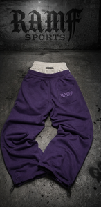 Pantalon de survêtement droit en coton French Terry personnalisé OEM avec broderie, double taille, style streetwear, pour homme, effet délavé soleil - Product Image 2