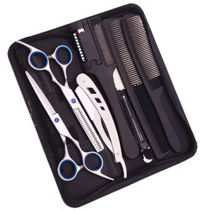 IMANS ENTERPRISES Kit de Coiffure Professionnel Personnalisable de Haute Qualité Ciseaux en Acier Inoxydable Ciseaux à Effiler pour Cheveux - Product Image 1