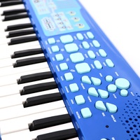 Piano Electrónico Educativo Multifuncional de 37 Teclas, Funciona con Pilas, de Plástico ABS, para Niños de 3+ Años, Learning-D.J. Juguetes
