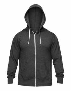 Men’s Oversized Zipper Hoodie <b>Jacket</b>, <b>Fleece</b> <b>Lined</b> Casual Sweatshirt with Pockets, Streetwear Winter Hoodies for Men - Product Image 1