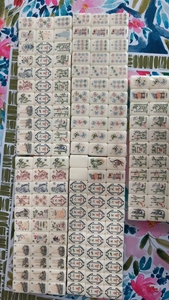 Set di Mahjong Americano di Lusso Tema Natura Selvatica di Katherine Hartman, Tessere in Porcellana Bianca con Animali e Joker, Edizione Boutique - Product Image 2