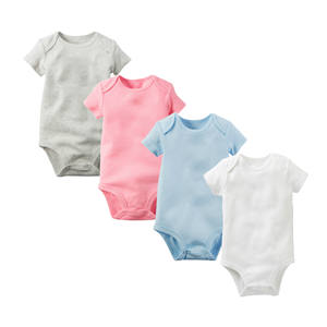 Vêtements pour bébés nouveau-nés Organic Sustainable GOTS Certified 100% Organic Cotton Baby Rompers & Onesies - Product Image 4