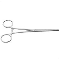 Handgemaakte Halsted Mosquito Hemostatische Forceps, volledig gekarteld met fijne punten, autoclaveerbaar, chirurgisch instrument voor plastische chirurgie.