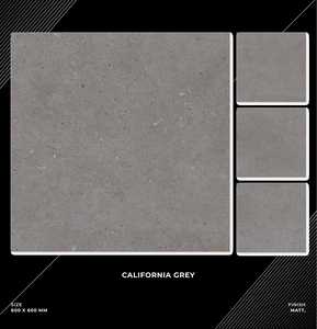 Azulejos de Piso Cerámicos de 600x600 mm, Totalmente Pulidos y Esmaltados, Clásicos y Modernos, Color Naranja, para Sala de Estar y Oficina - Product Image 6