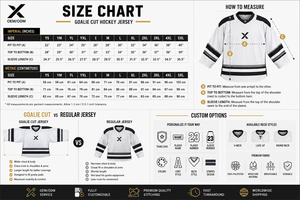 Camiseta Deportiva sin Mangas para Portero de Hockey sobre Hielo X Sports City, Blanca y Negra, Cuello en V, Sublimada, de Malla Transpirable, Unisex para Adultos - Product Image 6