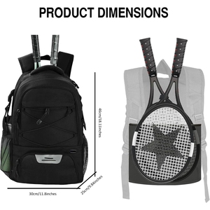 Mochila Deportiva para Baloncesto con Logotipo Personalizado, Bolsa para Raqueta de Bádminton, Impermeable, con Compartimento para Zapatos, para Hombre - Product Image 3