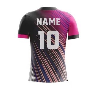 Camiseta de Fútbol de Alta Calidad, Ropa Deportiva Ligera, Camiseta de Fútbol Transpirable Personalizada al por Mayor para Hombre a Precio Económico OEM - Product Image 2