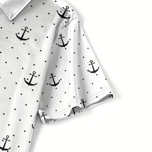 Service OEM de polos, polos pour hommes 100% coton à manches courtes, anti-rides, t-shirts polo pour hommes, polos lavables pour hommes - Product Image 2
