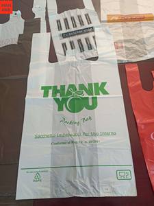 Self-service T-shirt <b>Bags</b> for Fruit, Vegetables, Snacks & Waste from Manufacturer Plastic come from Vietnam OEM Customized needs - Product Image 3