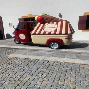 Carrito/Furgoneta Móvil Totalmente Equipada para Venta de Hot Dogs, Café, Helados y Comida Rápida con Cocina Completa - Product Image 1