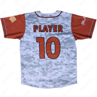 Maillot de baseball formel pour homme, personnalisé et brodé, col rond, 100 % coton, anti-UV, respirant, tissu écologique, vente en gros
