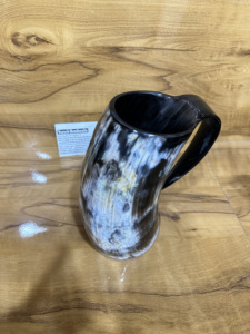 Premium Buffalo Horn taza de café y cerveza tazas para beber venta a granel de exportador indio - Product Image 3