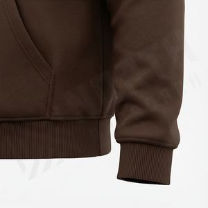 Sudadera con Capucha Estilo Básico para Hombre, Tejido de Algodón Mezclado, Sudadera Cálida y Suave, Capucha Ajustable, Bolsillo Delantero, Color Personalizado - Product Image 6