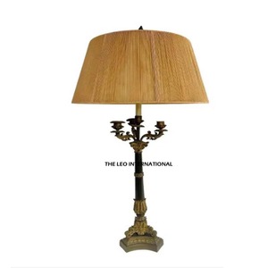 Lampes de table en tissu modernes et populaires, avec base en métal, pour la lecture dans la chambre, décoration traditionnelle et autres lampes d'intérieur - Product Image 4