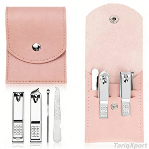 Custom High-quality 4-in-1 4Pcs Stainless Steel Manicure <b>Set</b> Mini Portable <b>Nail</b> Clippers <b>Nail</b> Trimmer for All Ages - Product Image 2