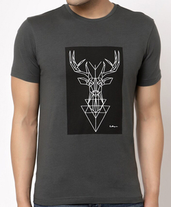 เสื้อยืดคอตตอนพิมพ์ลายคุณภาพสูงสำหรับผู้ชาย ทรงปกติ คอกลม สวมใส่สบาย เหมาะสำหรับแฟชั่นฤดูร้อนและการสวมใส่ในชีวิตประจำวัน - Product Image 5