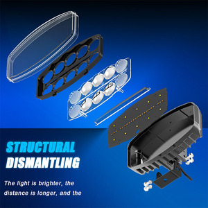 Lumière de travail automobile ovale TCYATO de 10 pouces, feux tout-terrain, <span class=keywords><strong>ampoules</strong></span> <span class=keywords><strong>LED</strong></span> universelles haute puissance <span class=keywords><strong>pour</strong></span> camions et voitures - Product Image 6