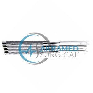 Premium 4Pcs Dental Bone <b>Chisel</b> Set | Straight & <b>Curved</b> Ridge Splitting Osteotome | Stainless Steel Surgical Extraction - Product Image 5