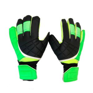 Concevez vos propres gants de gardien de but en cuir antidérapants avec fermeture auto-agrippante pour une utilisation sportive en extérieur et l'entraînement des gardiens de but - Product Image 2