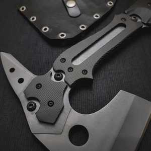 Custom <b>Axe</b> Stainless Steel Head Aluminum Alloy <b>Handle</b> 500mm Survival Tool - Product Image 4