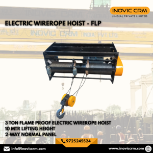 Polipasto Eléctrico de Cable de Acero de Alta Resistencia FLP, Eficiente en Energía y con Elevación Precisa, de 1 a 10 Toneladas - Product Image 3